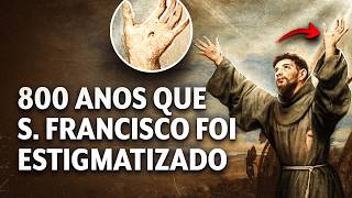 Há exatos 800 anos SÃO FRANCISCO de Assis recebia os ESTIGMAS [upl. by Hgielrebmik]