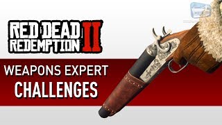 Red Dead Redemption 2  Weapons Expert Challenge Guide [upl. by Oicaroh]