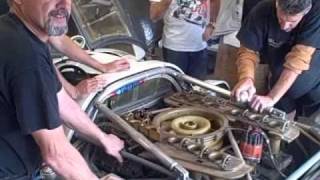 917 engine starting  1st time in 30 years [upl. by Pack]