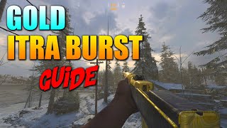 How to get the ITRA Burst Gold in Vanguard Call of Duty Vanguard [upl. by Nimref304]