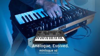 KORG minilogue xd Analog Evolved [upl. by Auston507]