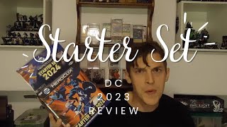 Heroclix DC 2024 Starter Set Opening and Review [upl. by Hook]