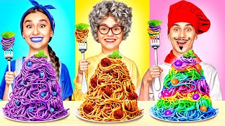 Me vs Grandma Cooking Challenge  Tasty Secrets By Olala [upl. by Enitsenre]