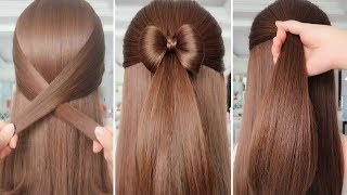 ⚠️ SIMPLE HAIRSTYLES FOR EVERYDAY ⚠️  Hair Tutorials [upl. by Alexei]