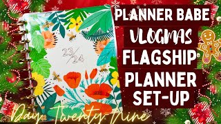 ✨PLANNER BABE VLOGMAS ✨ DAY TWENTYNINE ✨ 2023 CREATIVE PLANNER ✨ FLIPTHROUGH amp SETUP ✨ [upl. by Yaniv]