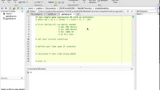 Regulated Gene Expression Matlab Modeling [upl. by Tade88]