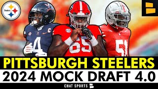 UPDATED 7Round Steelers Mock Draft After Week 1 Of NFL Free Agency  Steelers Draft Rumors [upl. by Esoryram]