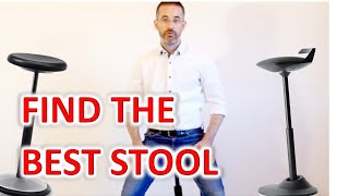 How to choose an ergonomic sitstand stool  Giroflex vs Muvman review [upl. by Takeo]