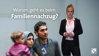 kurzerklärt Worum geht es beim Familiennachzug [upl. by Eseyt]