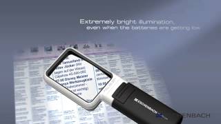 Eschenbach mobilux LED illuminated magnifiers [upl. by Scarito]