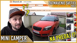 🚘 Ani si to nepúšťaj  Roomster na PREDAJ   Skoda Tuning  Roomster [upl. by Naired]