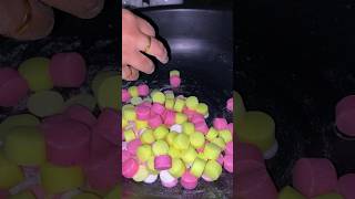 🩷💛🩷💛 asmr mothballs satisfying naphthalene youtube youtubeshorts shorts [upl. by Alexis]