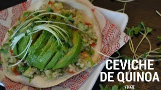 Ceviche de Quinoa  Ceviche Vegetariano [upl. by Airrehs]