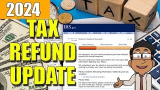 Tax Refund Update 2024  IRS Delays Transcript Codes ID Verification Schedule and Filing Tips [upl. by Sadnac]