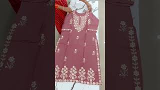 Two piece set shortvideo fashion onlineshopping dress stylishclothes kurti [upl. by Colley]