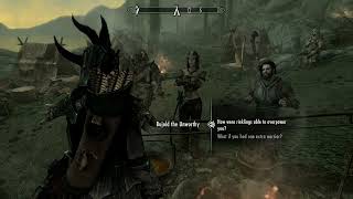 Retaking Thirsk Dragonborn DLC TES V Skyrim Spoiler Alert [upl. by Ordisi]