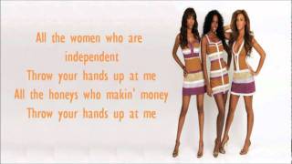 Destinys Child  Independent Women w Lyrics [upl. by Tilla]