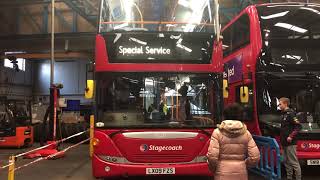 Blind Change 15120 LX09 FZS 30\102021 Plumstead Bus Garage Open Day [upl. by Schoenburg]