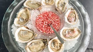 Classic Shallot Mignonette Recipe [upl. by Larrad]