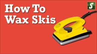 How To Wax Skis  Basic Ski Waxing Tips [upl. by Murray66]