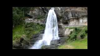 Norwegen Steinsdalsfossen  Wasserfall im Norheimsund Hardanger  Teil 9 [upl. by Ylak]