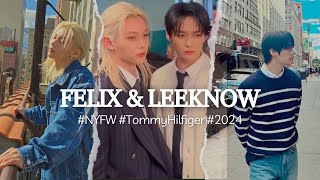 FELIX amp LEEKNOW TOMMY HILFIGER x NYFW RECAP [upl. by Orazal266]