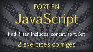 2 exercices JavaScript corrigés programmation fonctionnelle [upl. by Jaal58]