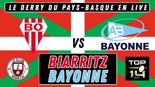 🏆  LIVE   BIARRITZBAYONNE  Le derby du Pays Basque en direct   Rugby [upl. by Arua402]