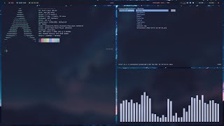 BSPWM Rice  Arch Linux [upl. by Llenrap]