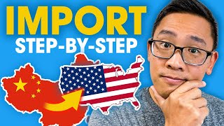 10 EASY STEPS HOW TO IMPORT GOODS FROM CHINA TO USA [upl. by Marj823]