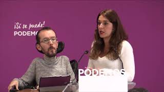 Podemos exigirá la devolución del rescate bancario [upl. by Nainatrad]