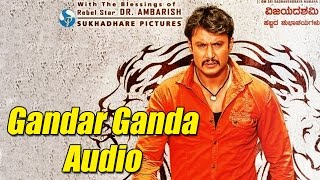 Ambareesha  Gandara Ganda Song  Challenging Star Darshan  V Harikrishna [upl. by Dowd]