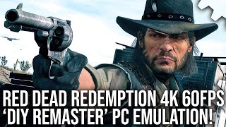 Red Dead Redemption at 4K 60fps  Remastered via PC Emulation [upl. by Annayad653]