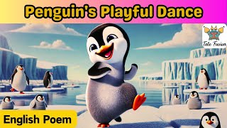 Penguins Playful Dance  Fun in the Snow  Kids Nursery Rhymes amp Baby Songs  penguin kids poem [upl. by Courtenay]