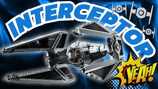 LEGO STAR WARS Tie Interceptor UCS InDepth Review JuiceBricks [upl. by Gathard]