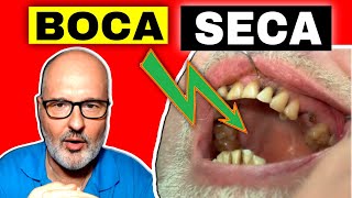 BOCA SECA 💥 Síntomas Causas y Tratamiento de la XEROSTOMÍA [upl. by Oskar231]