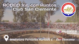 SERIE CRIADORES  Rodeo 1ra con Puntos  Club San Clemente [upl. by Nallij]