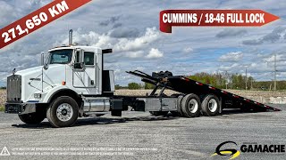 C34850 2014 KENWORTH T800 CAMION PLATE FORME REMORQUEUSE [upl. by Kaylyn543]