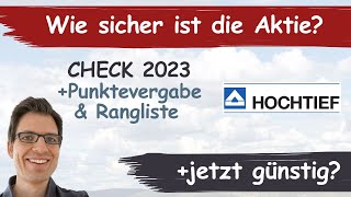 Hochtief Aktienanalyse 2023 Wie sicher ist die Aktie günstig bewertet [upl. by Eyde604]