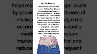 Insulin Pumps [upl. by Namrehs530]