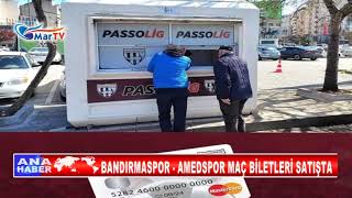 BANDIRMASPOR AMEDSPOR MAÇ BİLETLERİ SATIŞTA [upl. by Nath]