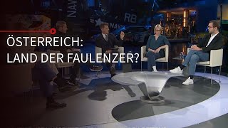 Talk im Hangar7 Österreich  Land der Faulenzer  Kurzfassung [upl. by Marietta775]