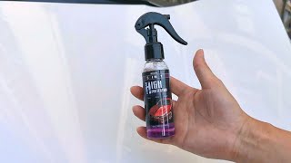 High Protection 3 in 1 Quick Car Coating Spray Review  Does It Really Work [upl. by Louanna197]