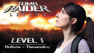 TOMB RAIDER LEGEND IS NOW ON PS5 🎉🥳LETS PLAY  LEVEL 1  BOLIVIA TIWANAKU  ALL REWARDS [upl. by Iadam]