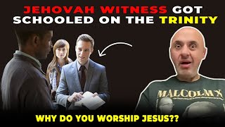 Jehovahs Witness Gets STUMPED amp SCHOOLED In Trinity Debate Sam Shamoun [upl. by Rihat]