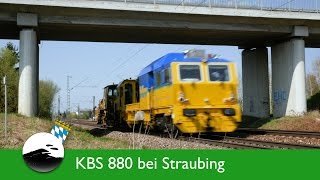 Bayerns Bahnverkehr  KBS 880 bei Straubing [upl. by Nylyahs]