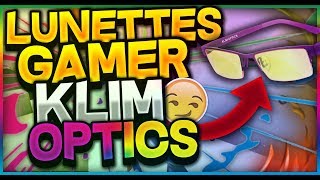 UNBOXING DES LUNETTES GAMER A 30€  KLIM Optics [upl. by Ennylyak]