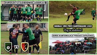 DERBI PRVE KANTONALNE LIGE FENOMENALAN GOL IZ SLOBODNJAKA  Rudar Bukinje  Mladost Solina Vlog ⚽ [upl. by Haym938]