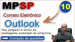 PARA CC e CCO  Correio Eletrônico e Outlook  VUNESP  Fabiano Abreu  Análise de Questões [upl. by Malcom]