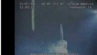 Wow Pipe Breaks on Cement Op BP Deepwater Horizon 11710 [upl. by Slosberg]